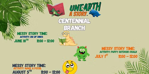 Centennial Branch Messy Storytimes