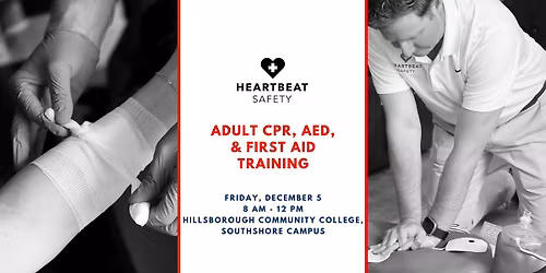 Adult CPR, AED, & First Aid Training in Tampa-Ruskin, FL
