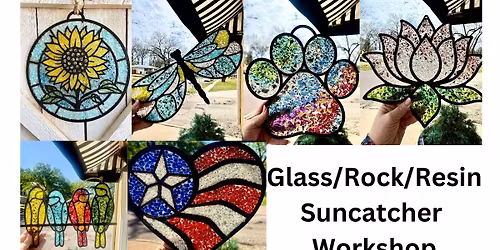  Leavenworth Glass\/Rock\/Resin Workshop Saturday May 2 @ 1pm