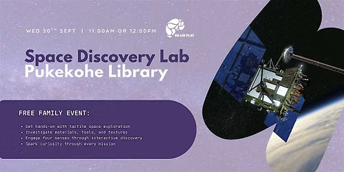 Space Discovery Lab: Pukekohe Library School Holiday Workshop