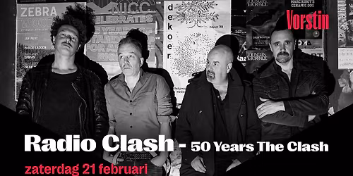 Radio Clash - 50 Years The Clash | De Vorstin