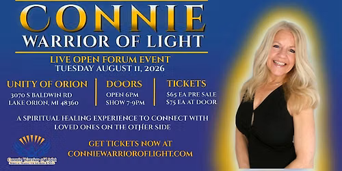 Live Open Forum Mediumship Event | Presale $65