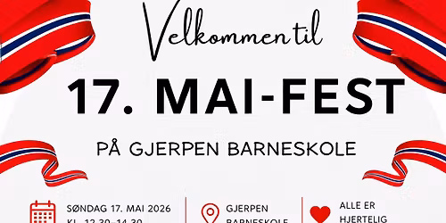 17. Mai-feiring p\u00e5 Gjerpen Barneskole \ud83c\uddf3\ud83c\uddf4\ud83c\udf3f