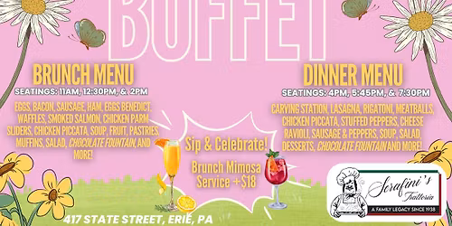 Serafini's Mother's Day Brunch & Dinner Buffet