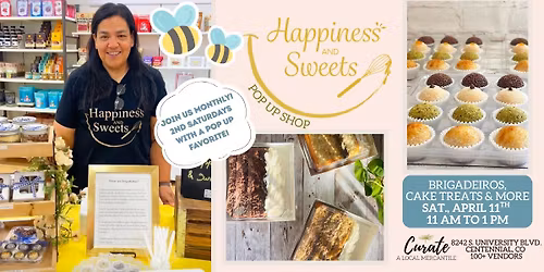 Happiness & Sweets at Curate Mercantile