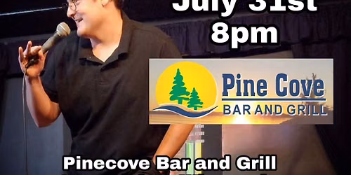 Comedian Carl Giannetto at Pinecove Bar and Grill