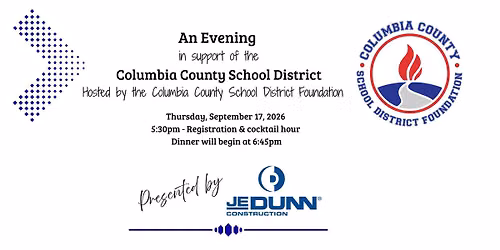 An Evening in Support of Columbia County Schools - Presented by JE Dunn Construction