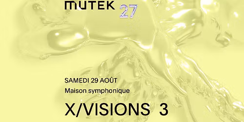 Ah! Kosmos and Hainbach, Fennesz & Lillevan at Maison symphonique | MUTEK 27