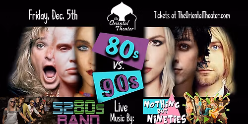 80s vs. 90s ft. 5280s Band & Nothing But Nineties
