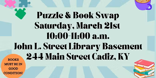 Puzzle & Book Swap