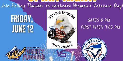 Women\u2019s Veterans Day at the Ballpark!