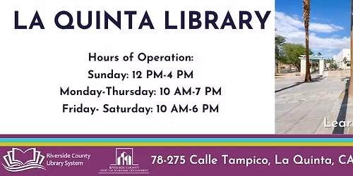 Library Closes at 5:00 PM 