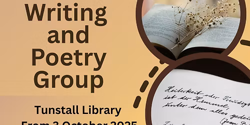 Tunstall Library - Creative Writing and Poetry Group