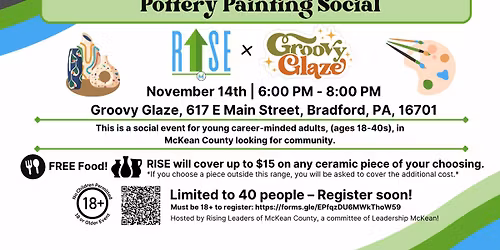2025 Pottery Painting Social