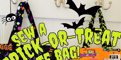 KIDS Sew a Trick-or-Treat Tote Bag
