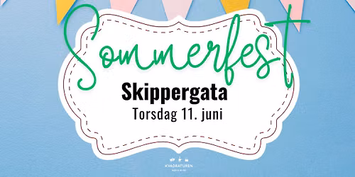 Sommerfest i Skippergata 11. juni 