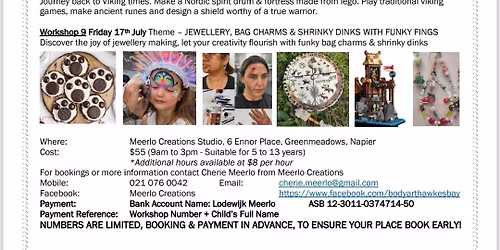 July School Holiday Creative Art Workshops