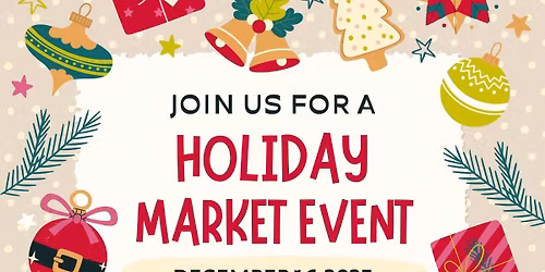 AR Workshops presents a Holiday Market Event