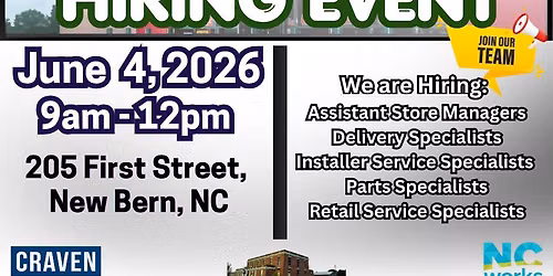 O'Reilly Auto Parts Hiring Event @ Volt Center