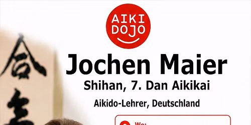 Jochen Maier Shihan 7th Dan Aikikai in Stuttgart