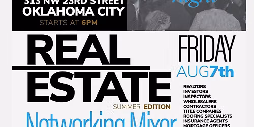 REAL ESTATE NETWORKING MIXER | Summer Edition at Yours Truly