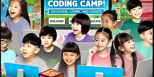 Minecraft Magic: School Holiday Coding Workshop for Kids Aged 7-11