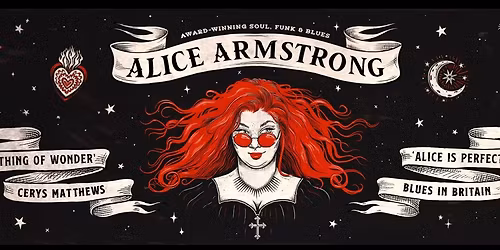 Huddersfield Blues Club presents ALICE ARMSTRONG +Pat Fulgoni, Crosscut Saw, Flock of 3 at MECHANICS