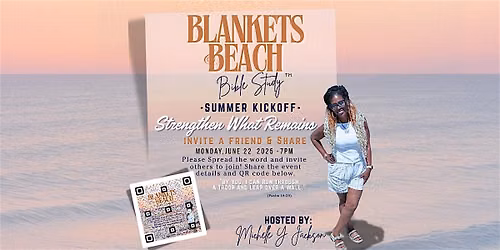Blankets & Beach Bible Study 2026