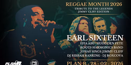 Reggae Month 2026 \/\/ Live at Plan B \u2013 Malm\u00f6