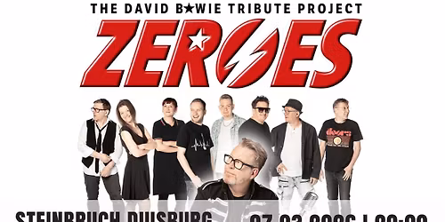 ZEROES \u2013 a tribute to DAVID BOWIE