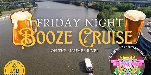 Friday Night Booze Cruise with Live Entertainment by the Folk Yeahs!