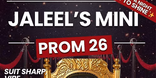 Jaleel\u2019s Mini Prom