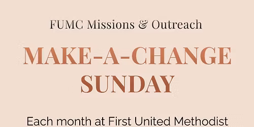 Make-A-Change Sunday