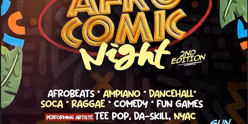 AfroComic Night Blackpool