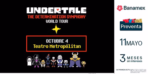 UNDERTALE The Determination Symphony World Tour