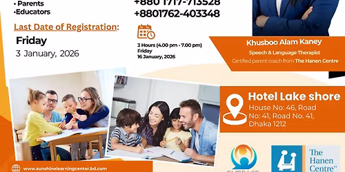 Speech & Language Therapy Workshop 