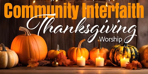 Community Interfaith Thanksgiving Service