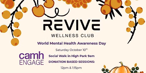 World Mental Health Day at Revive: Walk, Recover & Connect