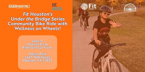Free Community Bike Ride with Fit Houston & WOW