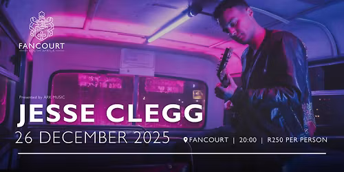 Jesse Clegg Live in George