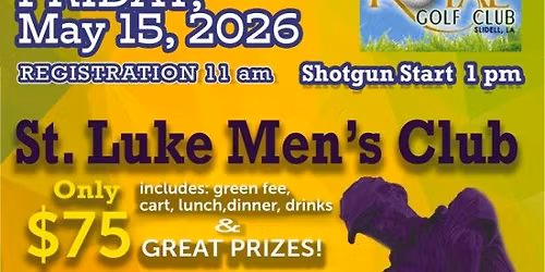 St. Luke Men's Club Fundraising Golf Tournament