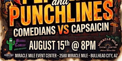 Peppers and Punchlines: Comedians vs Capsaicin