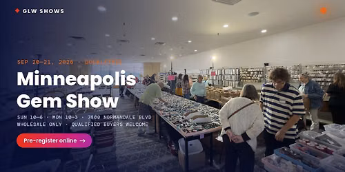 Minneapolis Gem Show September 2026