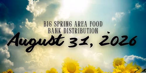 BSA Food Bank August 2026
