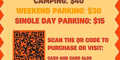 Powwow 2026 Parking and Camping