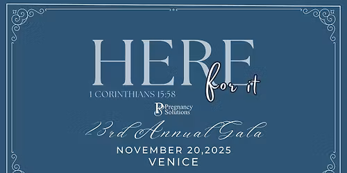 23rd Annual Fundraising Gala - Venice