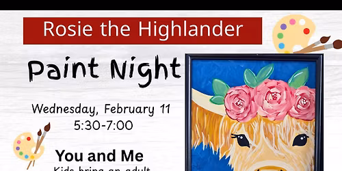 You and Me Paint Night -Adult\/child at Monroe Parks and Recreation 
