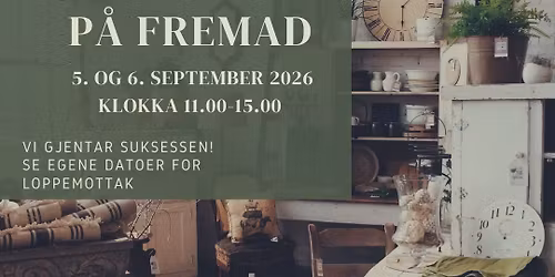 Loppemarked p\u00e5 Fremad