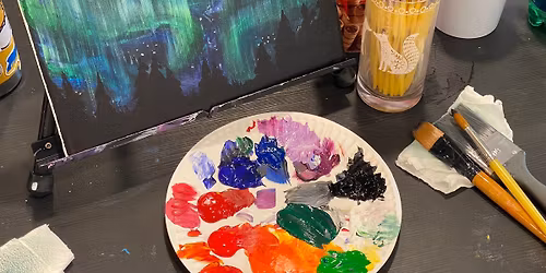 Acrylic Workshop - Northern Lights