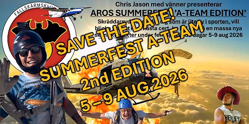 AROS SUMMERFEST \u2019A-TEAM 2nd EDITION\u2019 med Chris Jason och hans v\u00e4nner